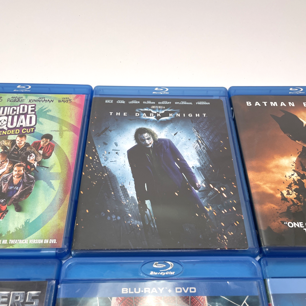 8 DC Animated Blu-ray Lot Batman, Suicide Squad, Spiderman, Ninja Turtles, X-Men