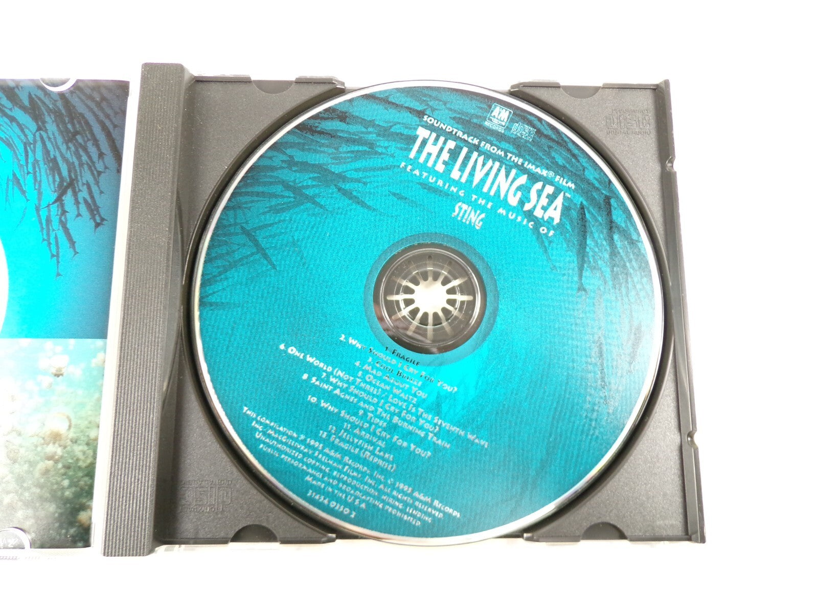 The Living Sea Featuring The Music Of Sting Fragile Tides Arrival CD#54