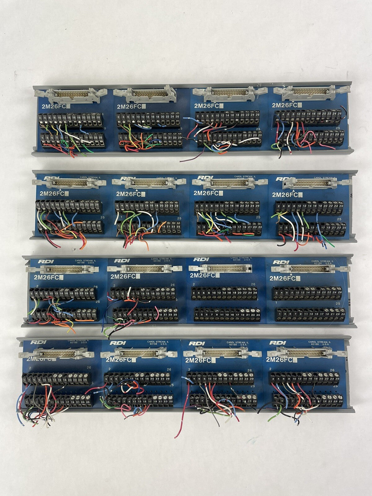 Lot of 16 :  RDI 2M26FC  TERMINAL BLOCK INTERFACE MODULE