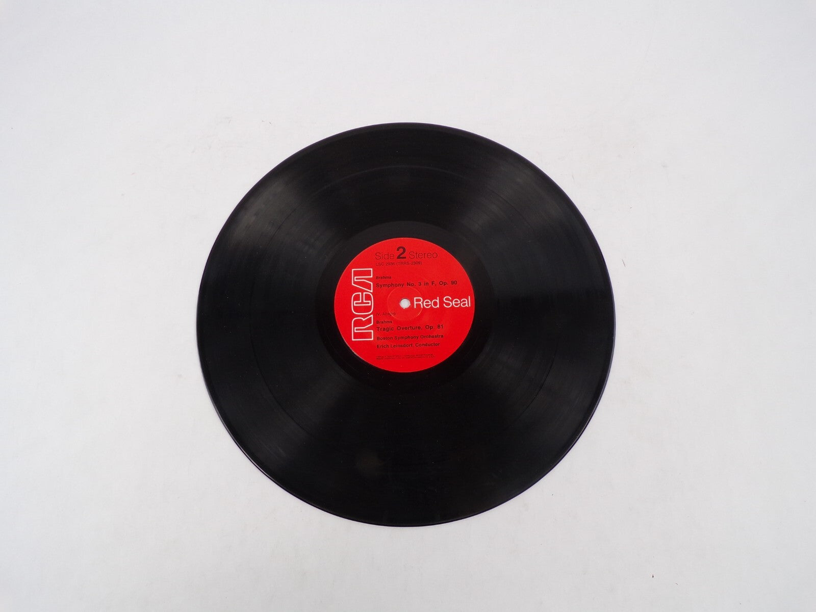 Brahms Symphony No.3 Andante Allegro Con Brio Poco Allegretto Vinyl Record