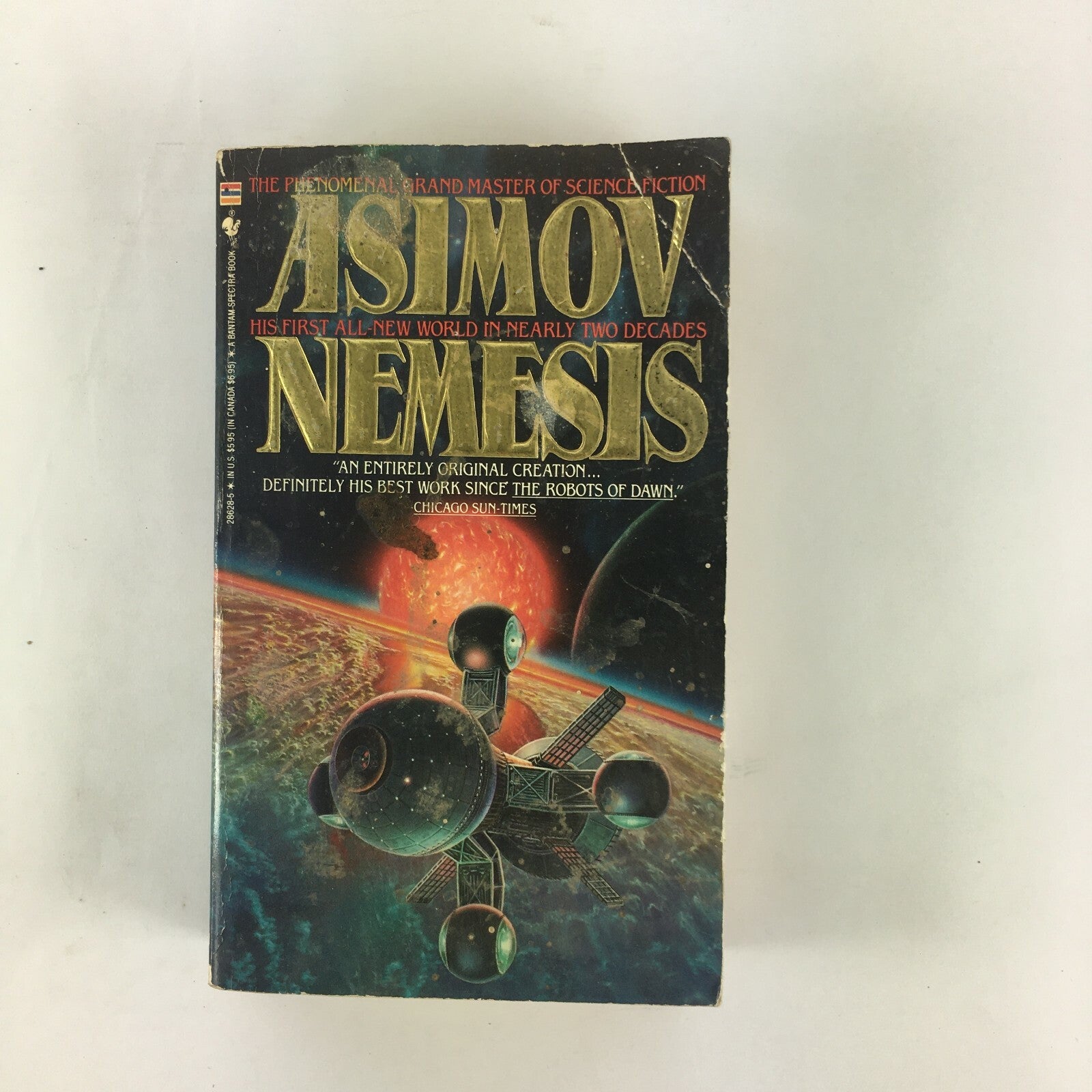 Asimov Nemesis His First All New World In Nearly Two Decades