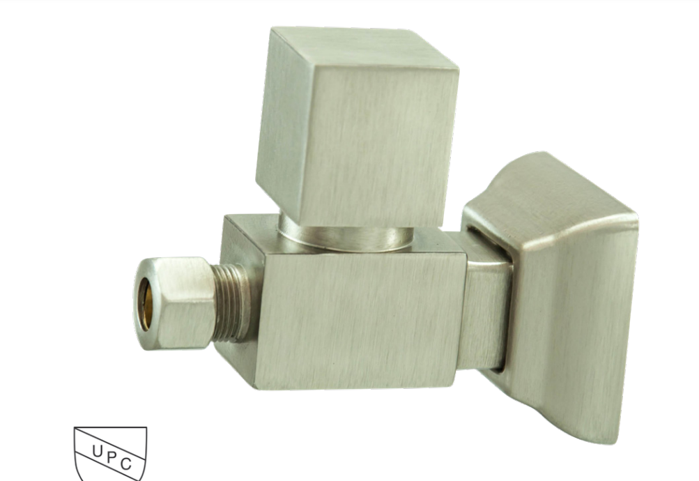 Mountain Square Handle Straight MT5005-NL Polished Nickel