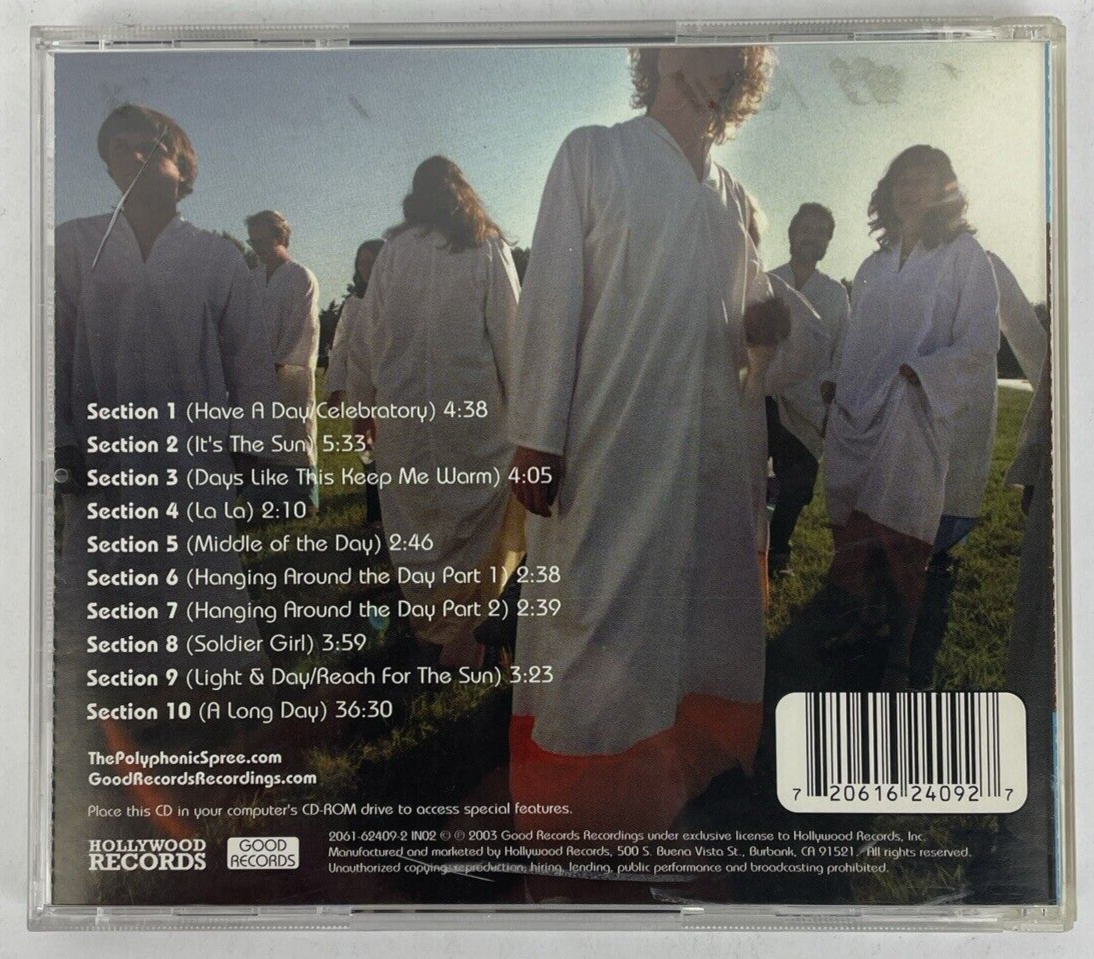 Beginning Stages Of...  " The Polyphonic Spree " Digital Audio CD, 2003 Good Rec