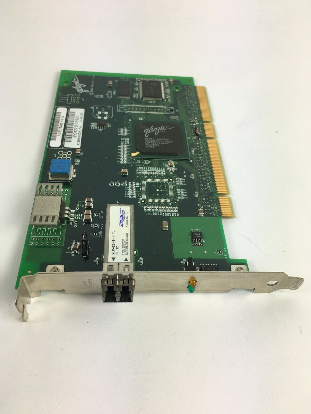 Genuine Qlogic MLC 2581TL 0970102001 Ethernet Port PCI Card Desktop PC