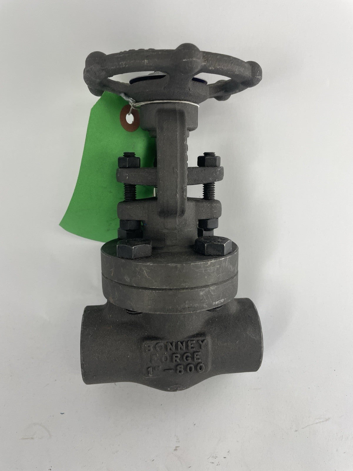 Bonney Forge OMB FORGED STAINLESS STEEL GATE VALVE 1" R910 NACE THREADED 800lbs