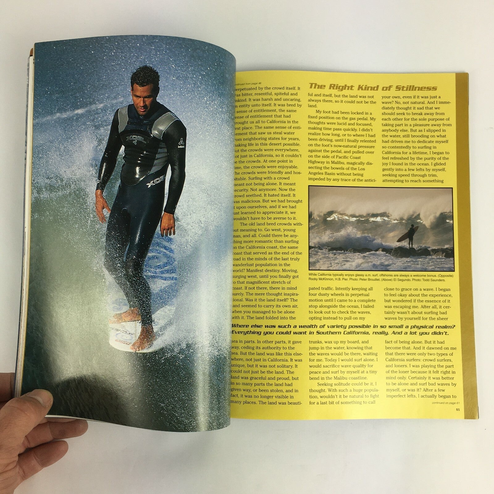 November 2003 Longboard Magazine Cruising California Linda Benson PaddleBoarding