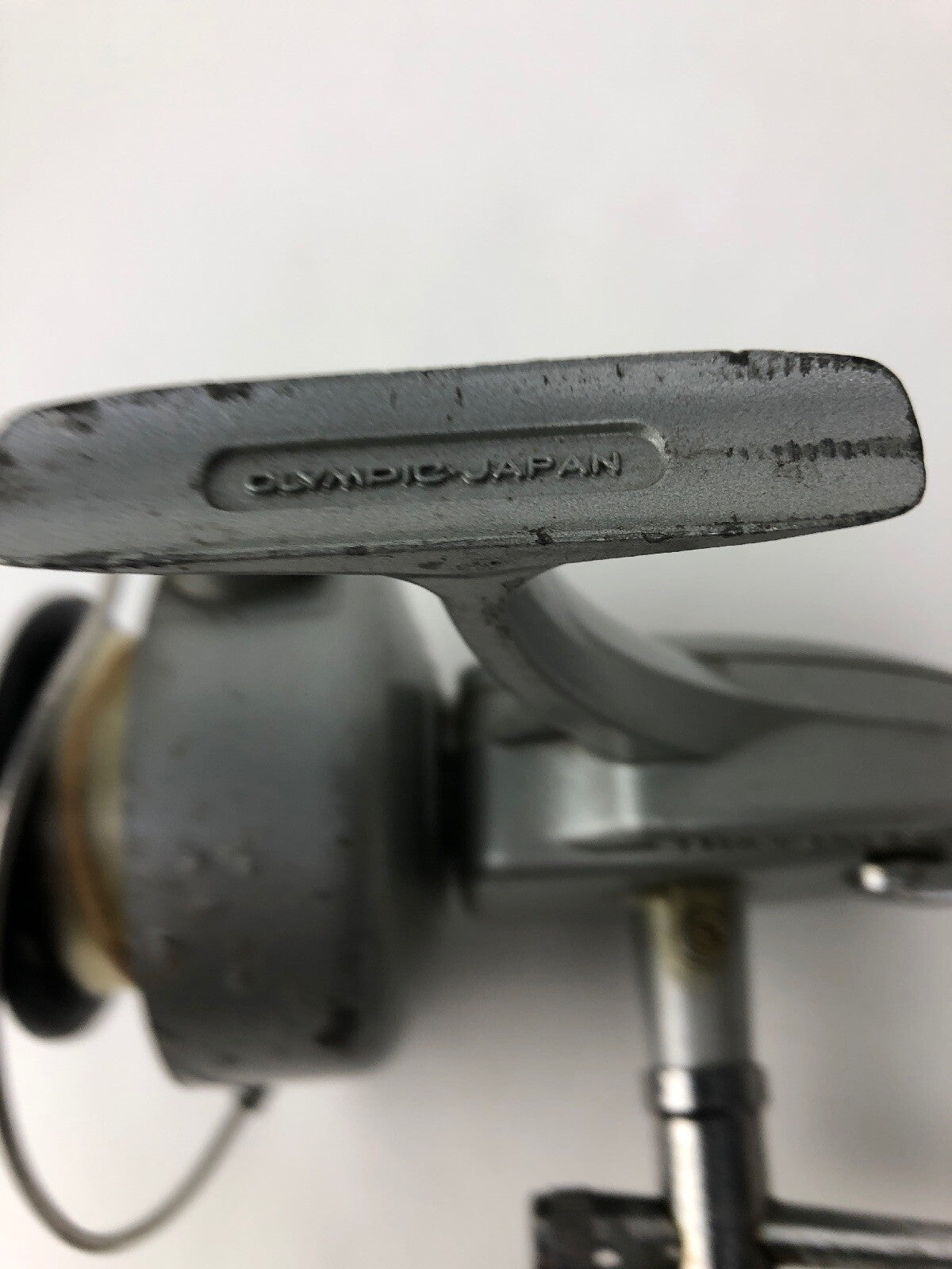 VINTAGE OLYMPIC SIGNATURE S-500-B Large Saltwater Spinning Reel Made In Japan