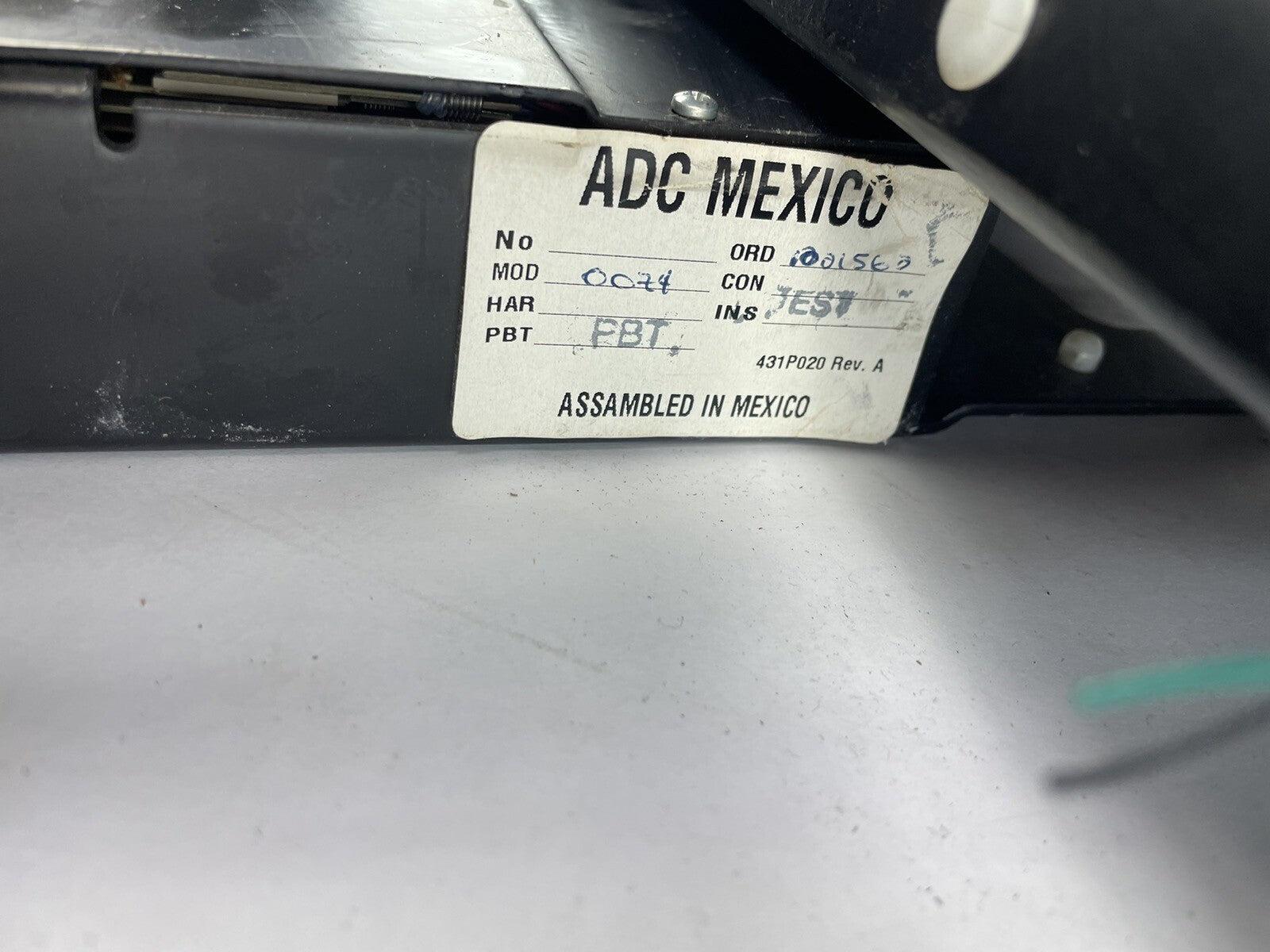 Bantam TT ADC 96 patchbay connected  to ADC UP-96NMKII  PPC RACKMOUNT Patchy PB9