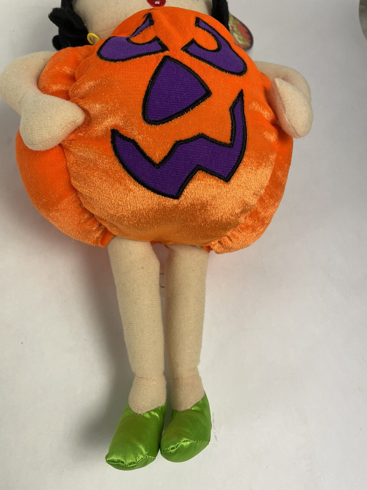 Pumpkin Spooky Boop Betty Boop Retro 16" Plush Doll