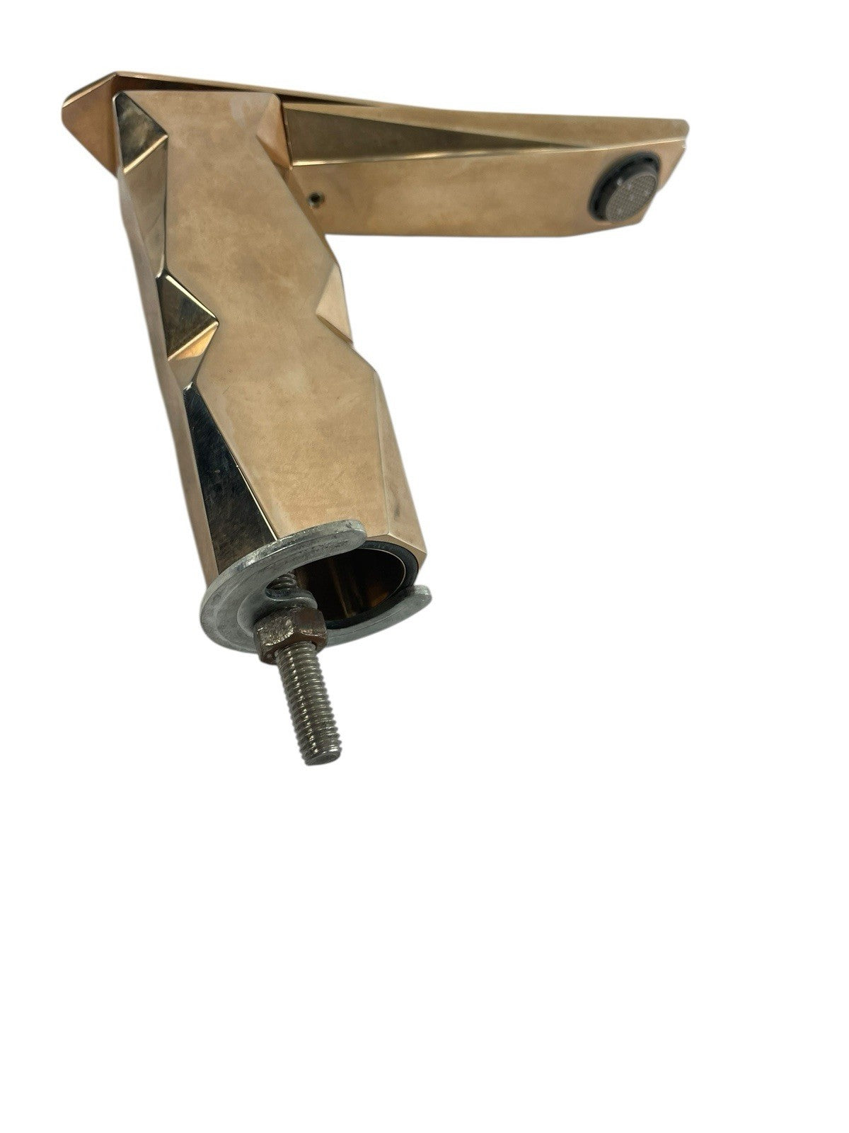 Maier IKON 74004 GOLD Polished Chrome Single Hole Control Bathroom Faucet