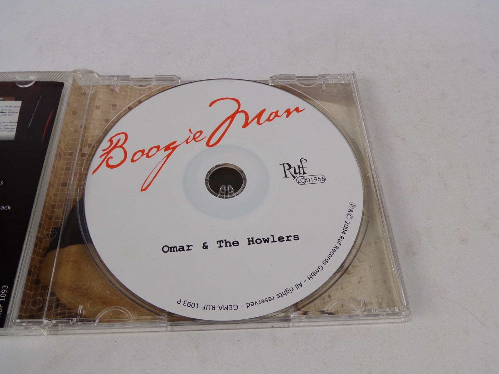 Boogie Man Omar & The Howlers Bamboozled Stone Cold Blues White Crosses CD#53