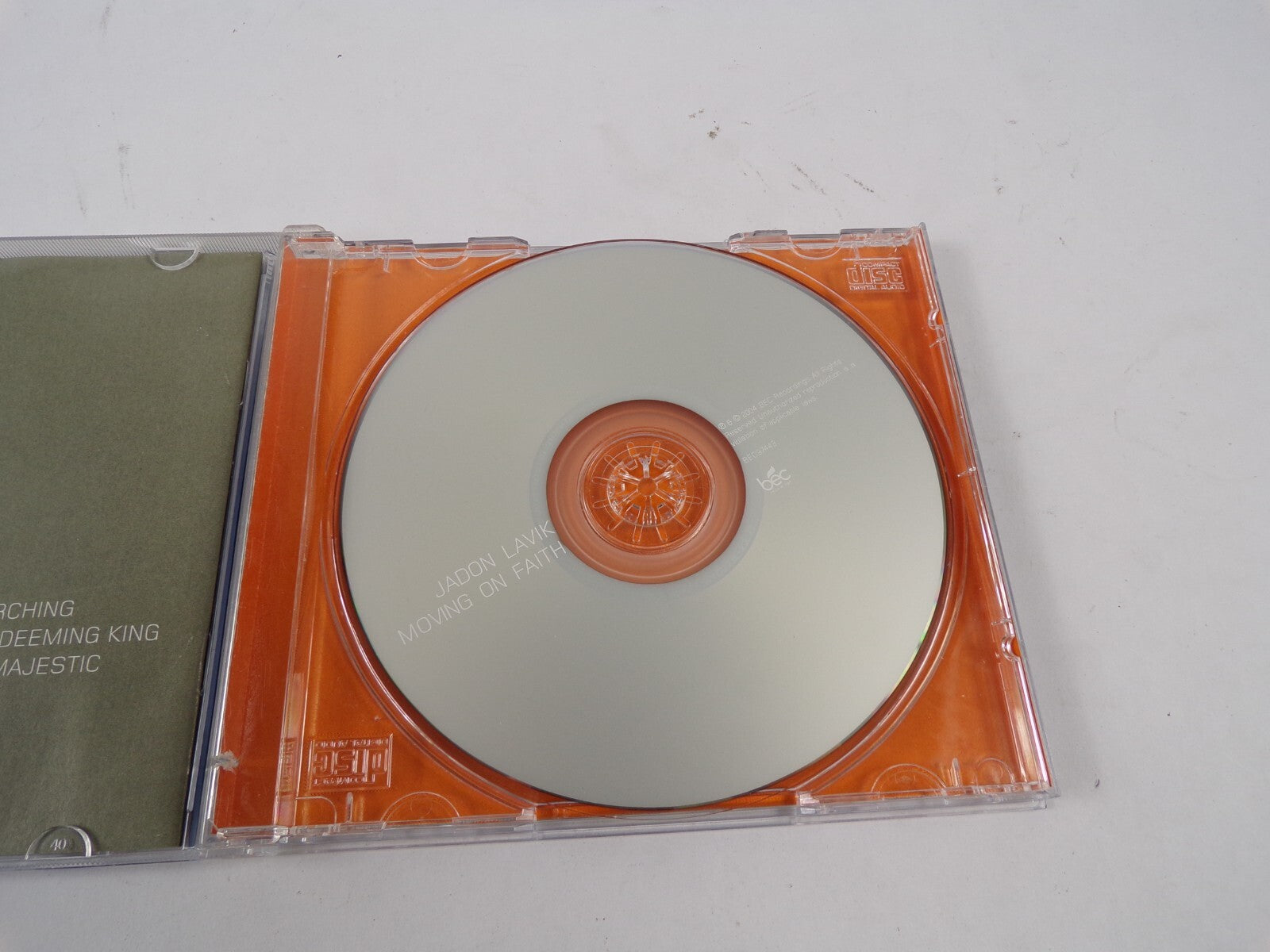 Jodon Lavik Moving On Faith Nothung But The Blood CD#61