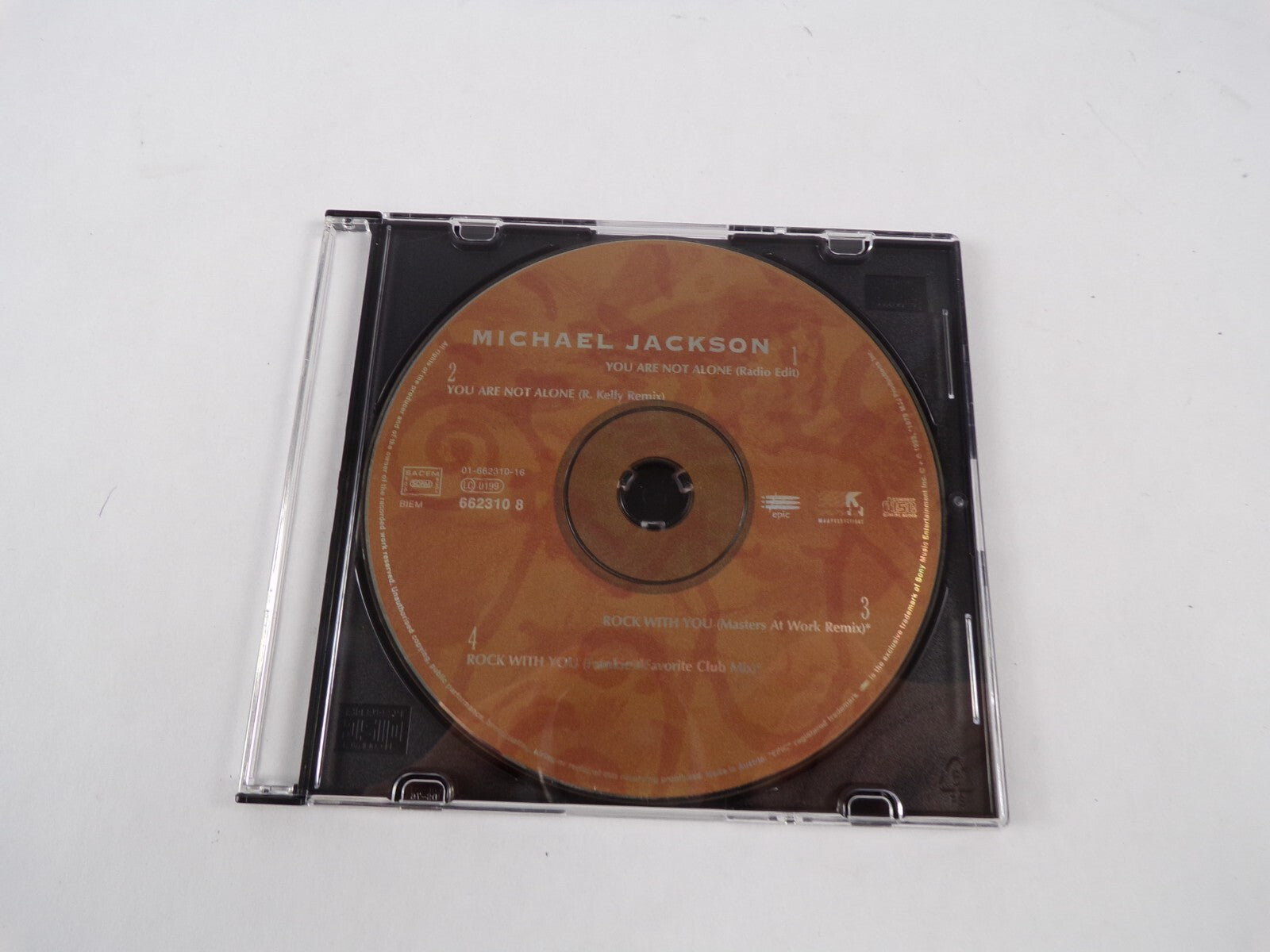 Michael Jackson You Are Not Alone (R. Kelly Remix )  Rock With You CD#5