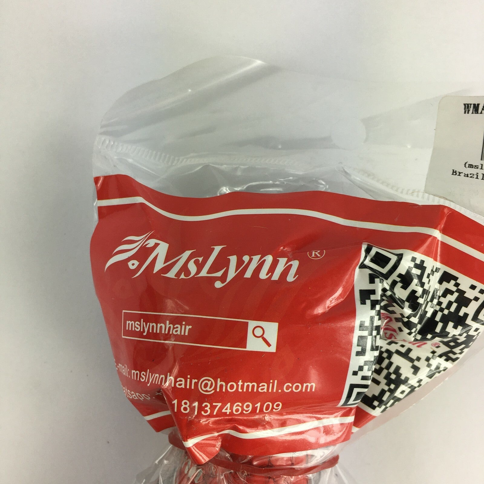 Brand new Mslynn Brazilian body wave hair 18 inch natural color