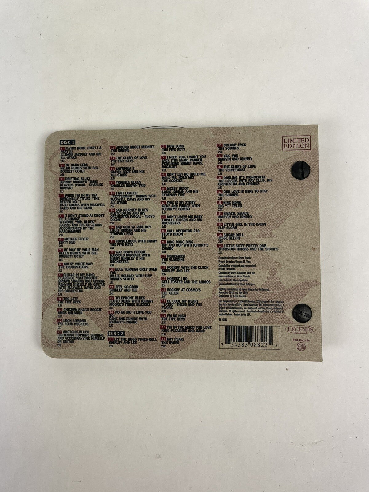 "THE ALADDIN RECORDS STORY" 1994 LIMITED ED 2 Disc Set     #4 