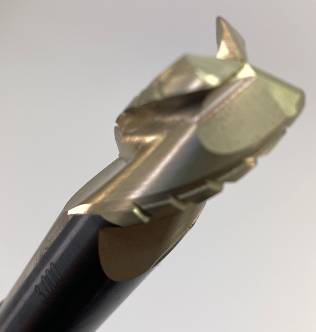 PARLEC BT40 75SF354-9 TH04839902 USA MADE w 18mm End Mill and BT40 M16 Pull Stud