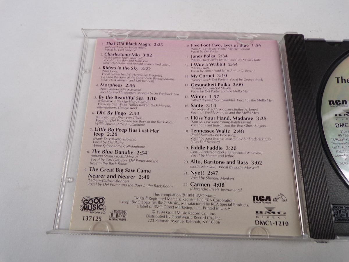 Spike Jones The Man Who Murdered Music That Old Black Magic Oh By Jingo  CD#14