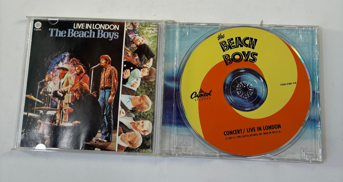 The Beach Boys Concert / Live in London Capitol Records CD 2001