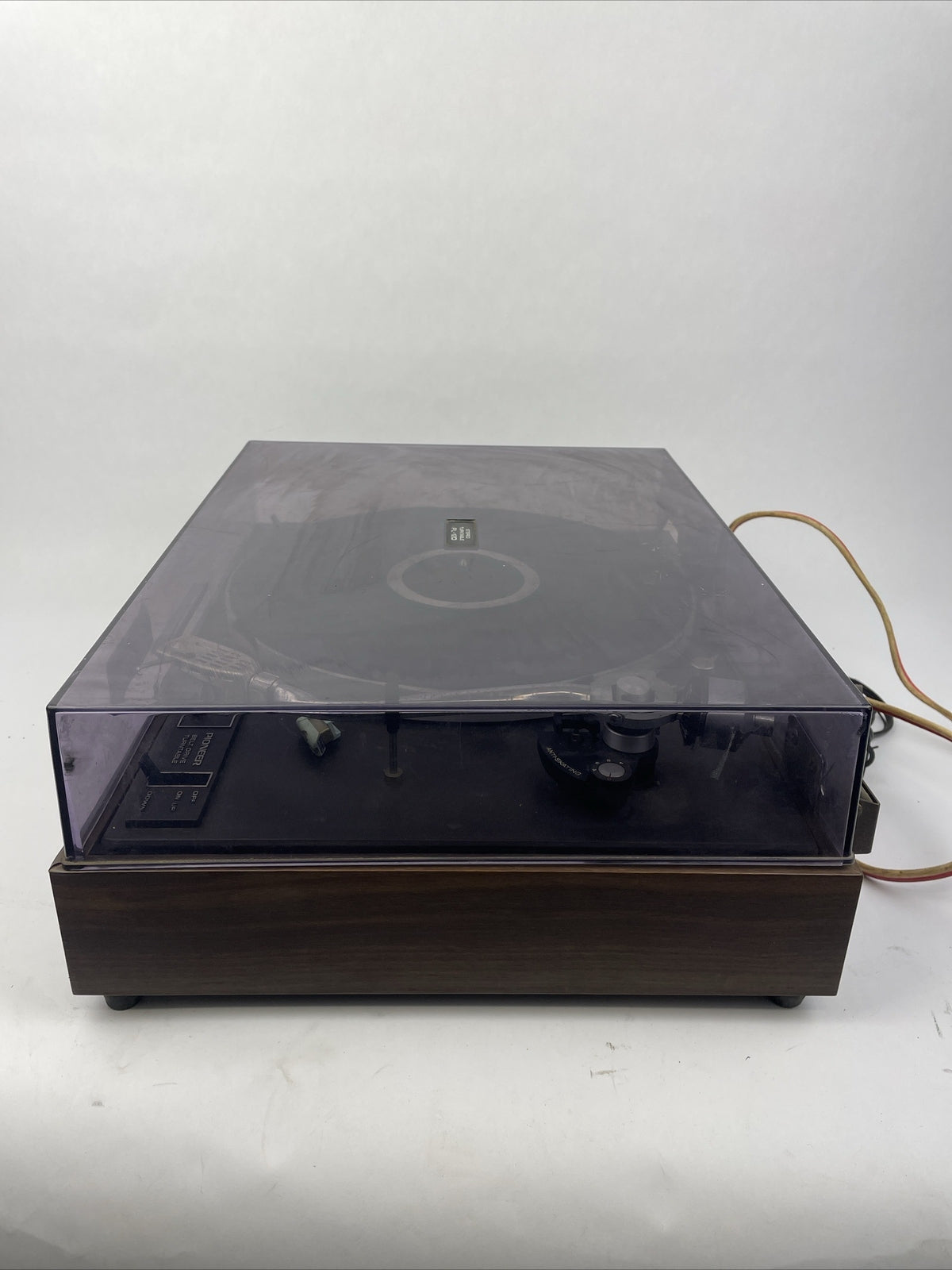 Vintage Pioneer PL-120 turntable (sold for parts or Repair) As IS