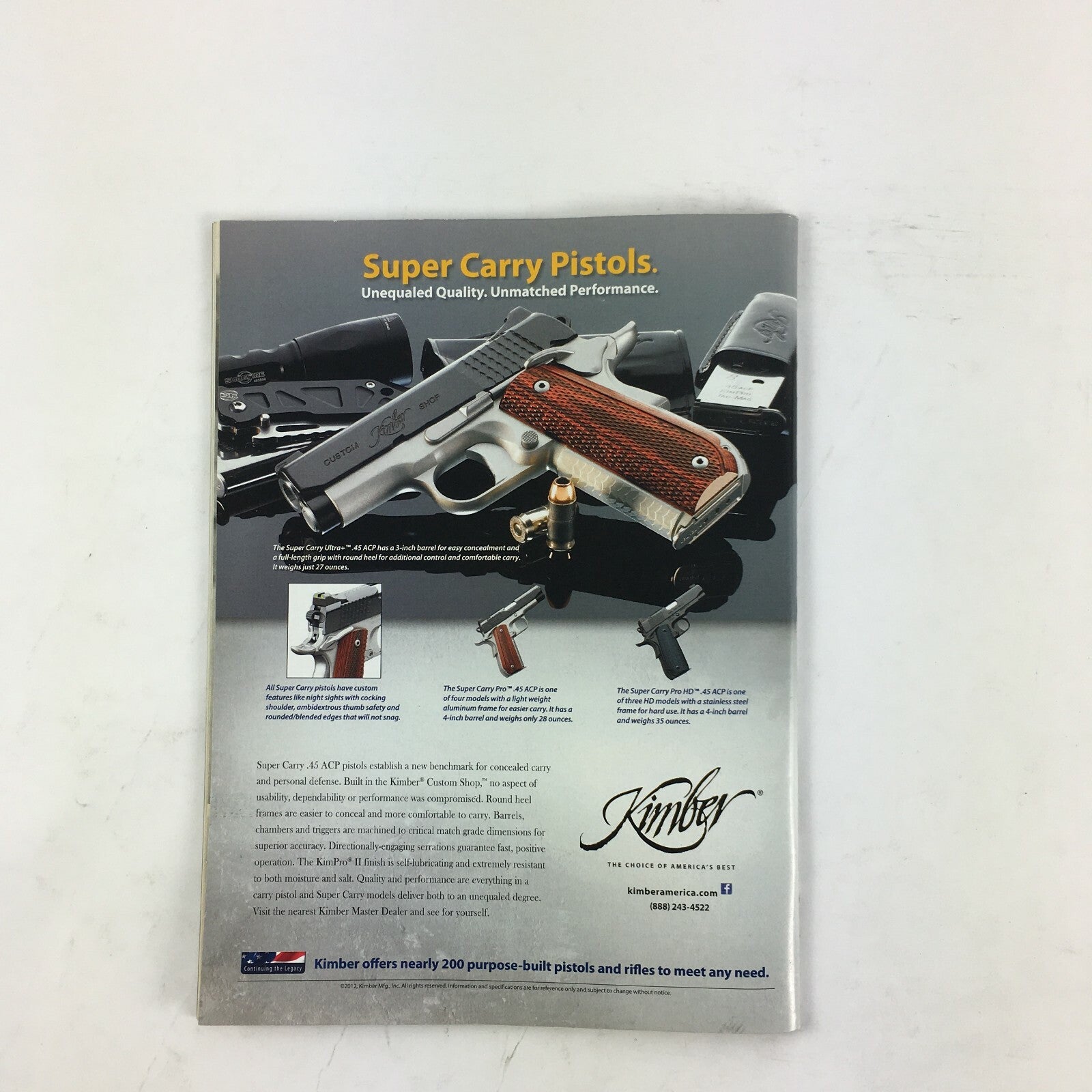 May 2015 Guns & Ammo Magazine 1 of 100 Nighthawk & G&A Jeff Cooper Garry James