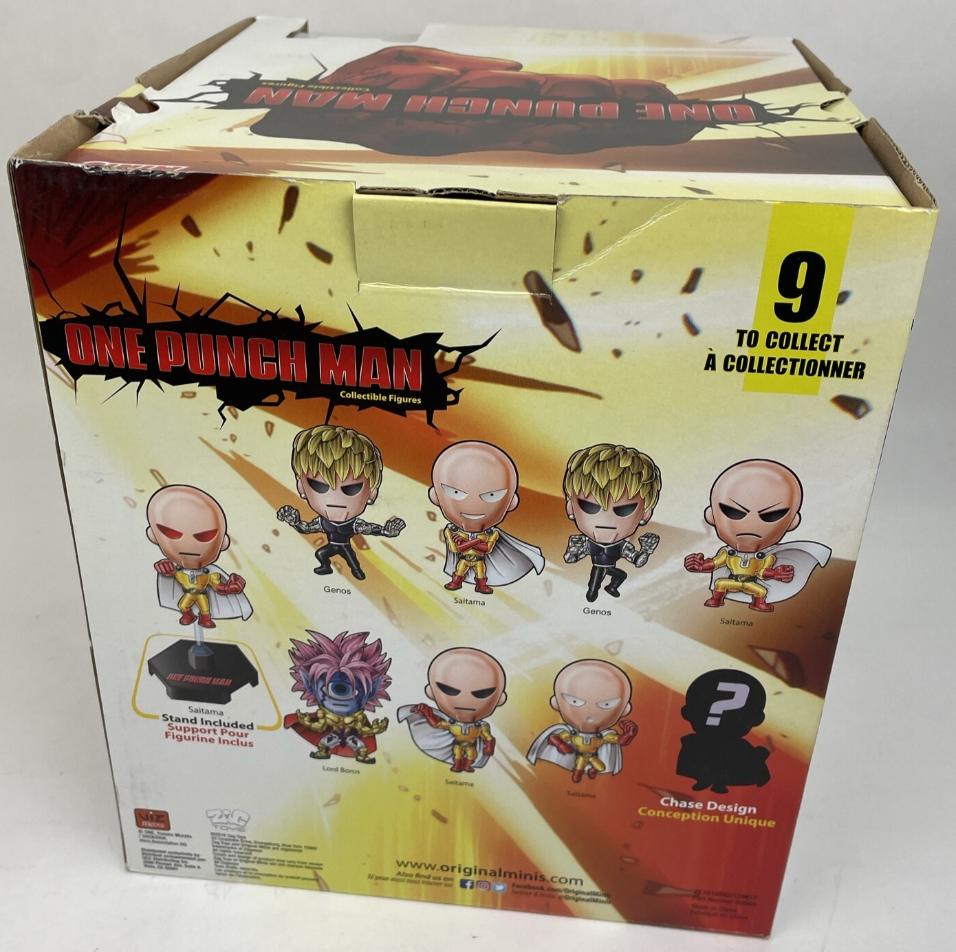 Lot of 13 ORIGINAL MINIS ONE PUNCH MAN SERIES 1 COLLECTIBLE FIGURES BLIND BAGS