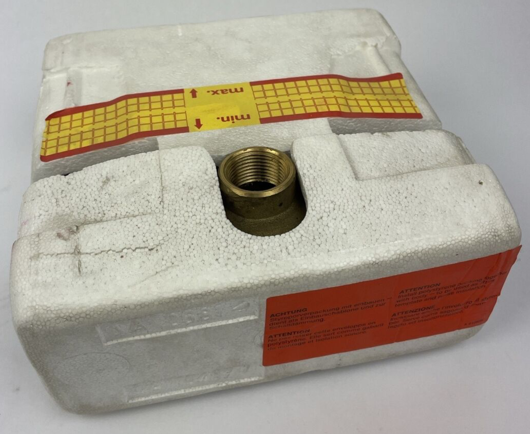 OEM HANSA 3/4 inch ExactTemp thermostatic rough-in valve with check stops