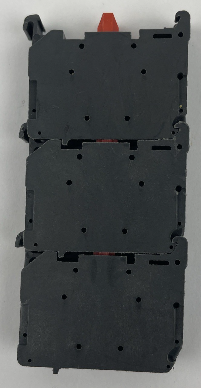 OEM Allen Bradley 800F-X01 Ser A Contact 1 NC, 10 Amp, 22.5mm  ( Lot of 3 )
