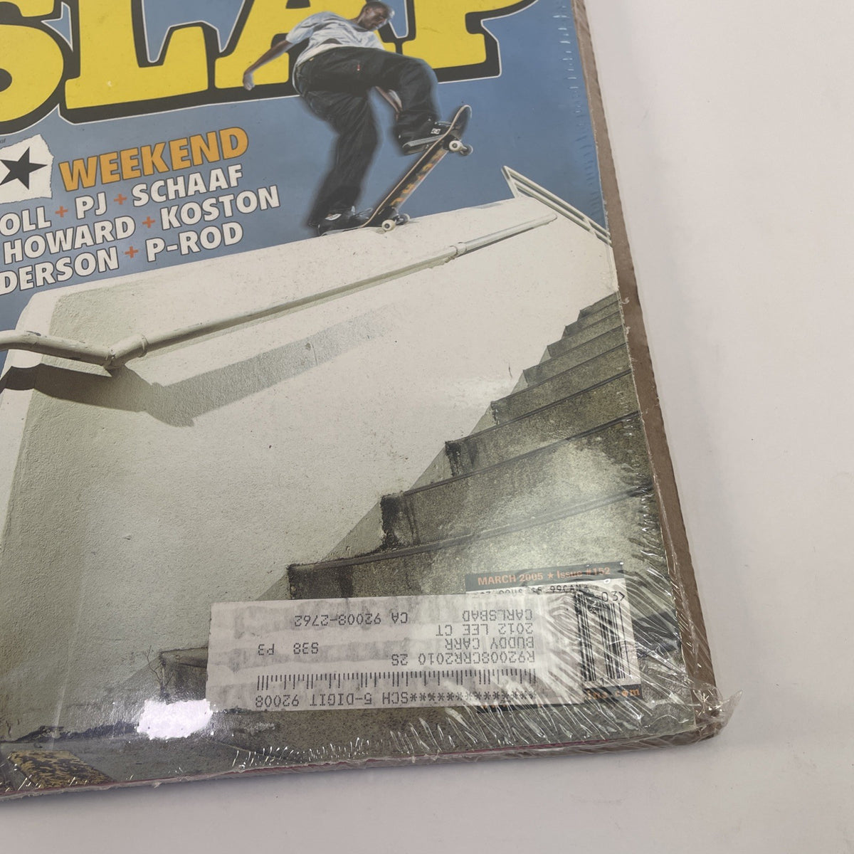 Slap Skateboard Magazine March 2005 One Week With Darrell Stanton Cover