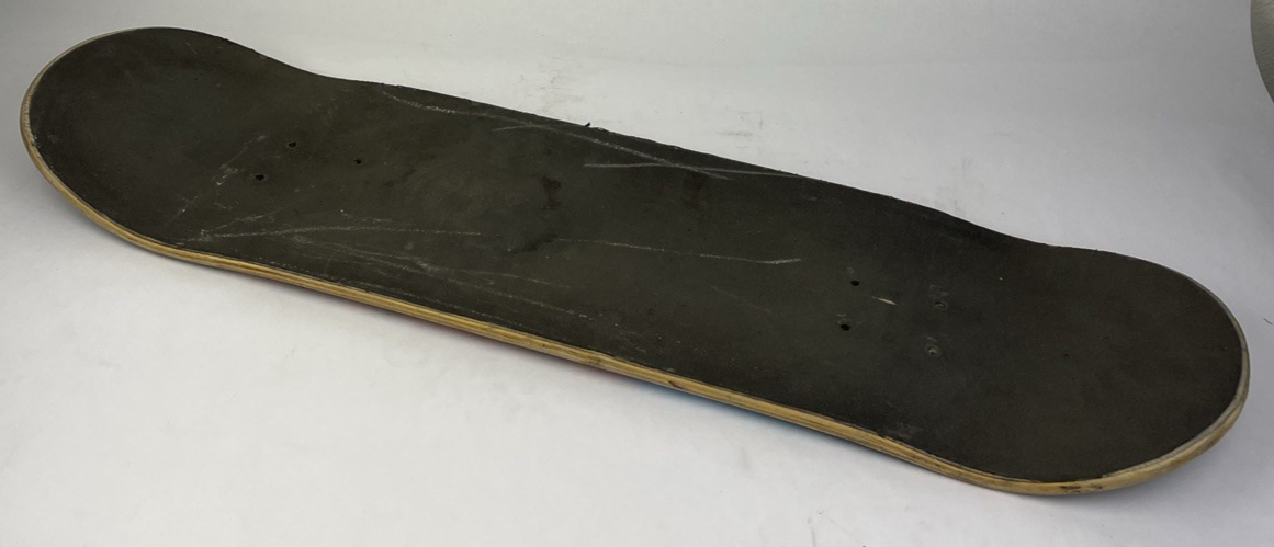 Vintage SIMS Skateboards Wolnei De Santos Skateboard Pro Model USED 8.5"x 32"