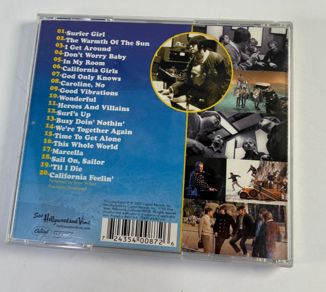 Beach Boys Classics Selected By Brian Wilson Capitol CD 2002 HDCD