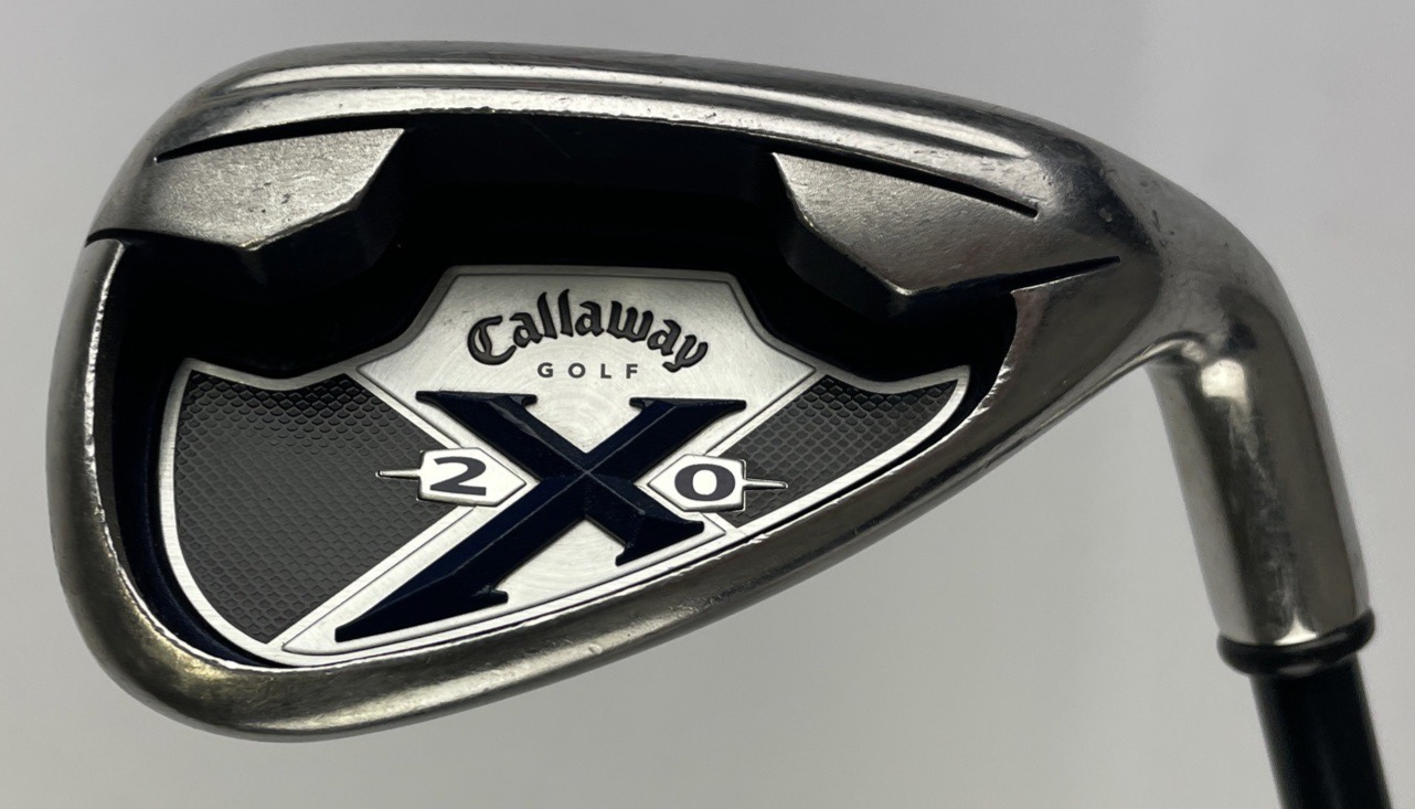 Callaway Golf X-20 Single 9 Iron Graphite 75g Low Kick Regular Flex GP Mid Grip