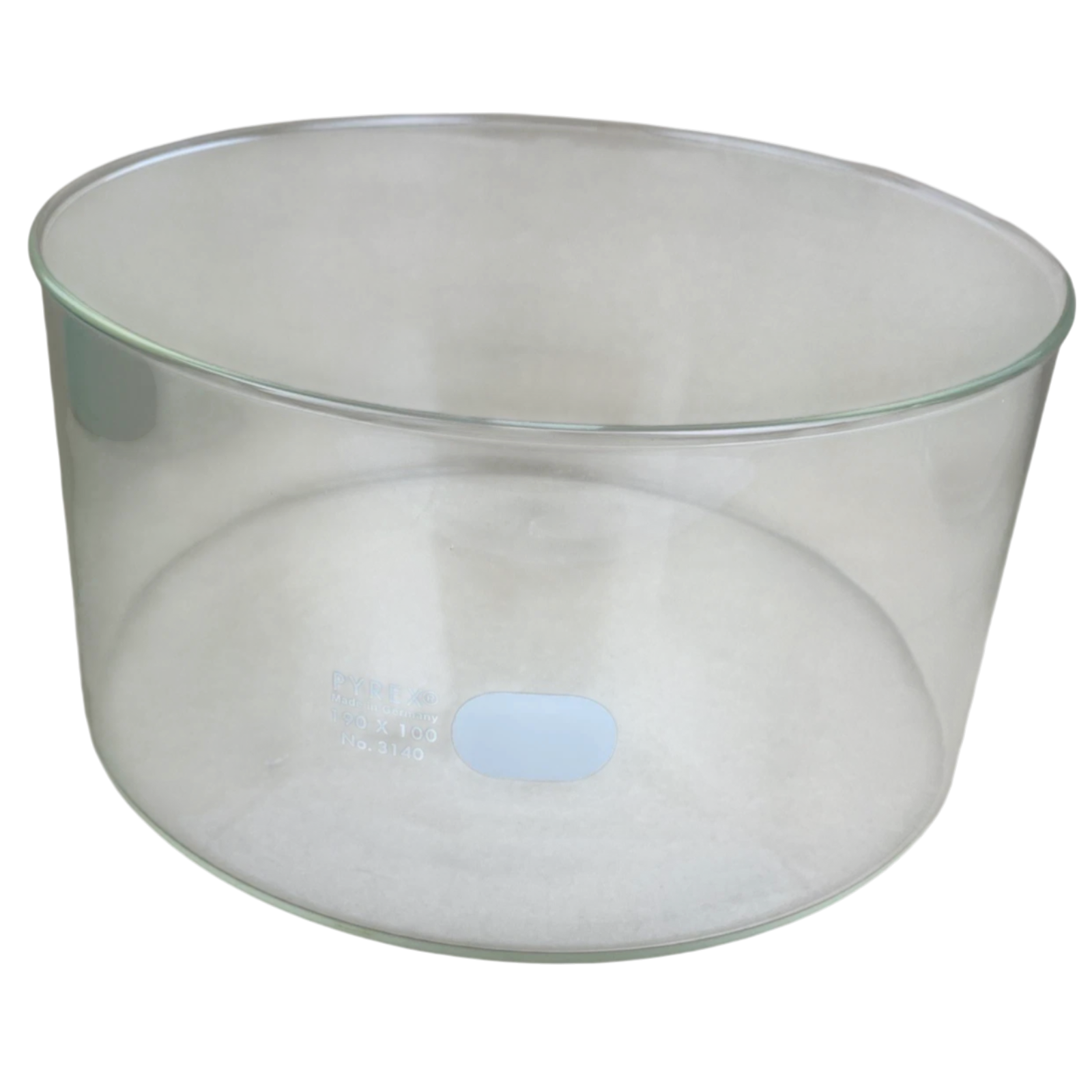 Pyrex Glass 190 x 100 No. 3410 Dishes Laboratory Terrarium Vase Utilitarian Bowl