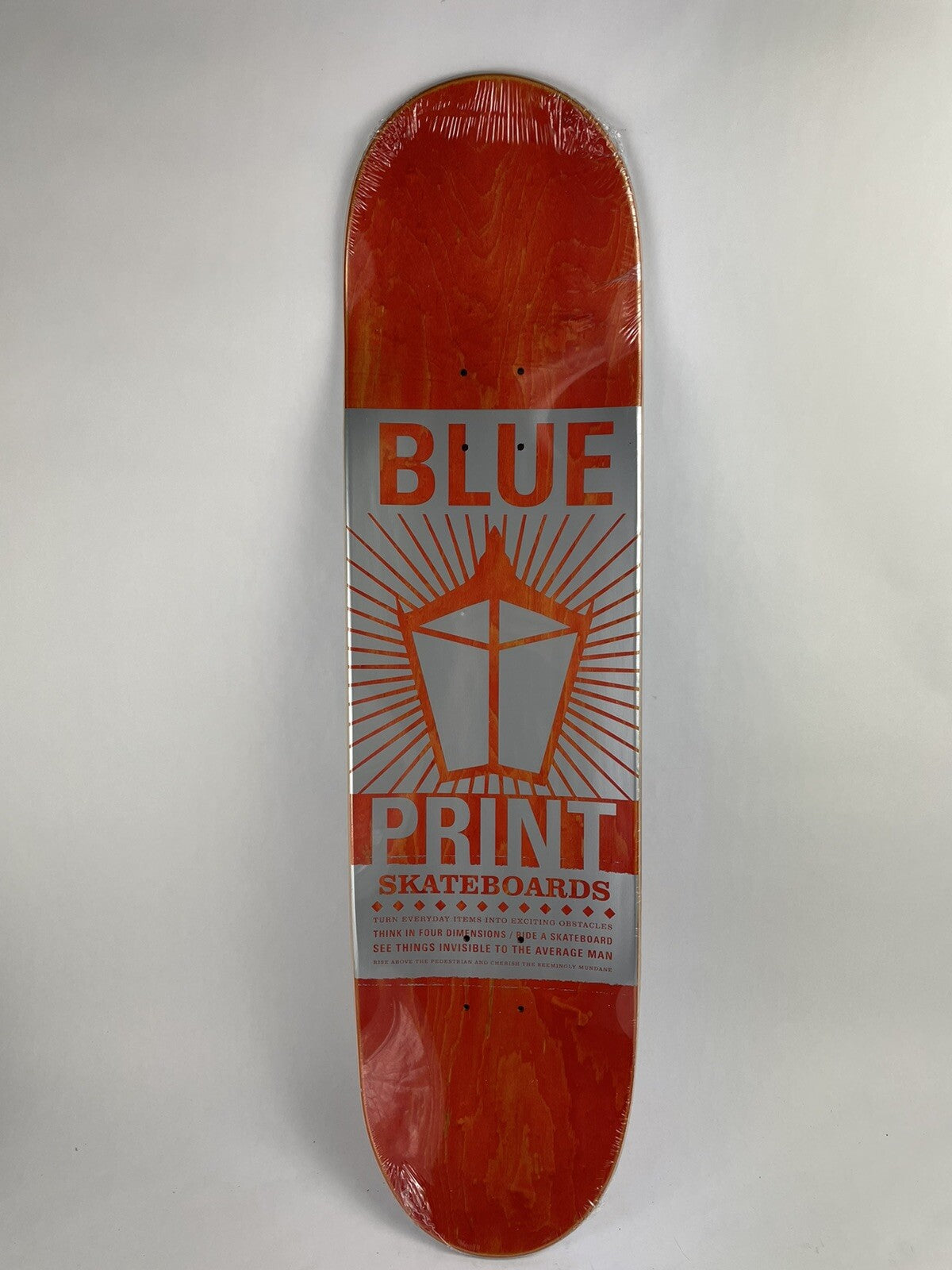 Blueprint Nick Jensen Inheritance 8.5-inch rare Canadian maple skateboard deck.