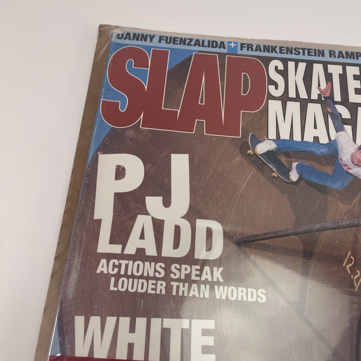Slap Skateboard Magazine February 2003 PJ Ladd, White Nights Skate Russia HSU