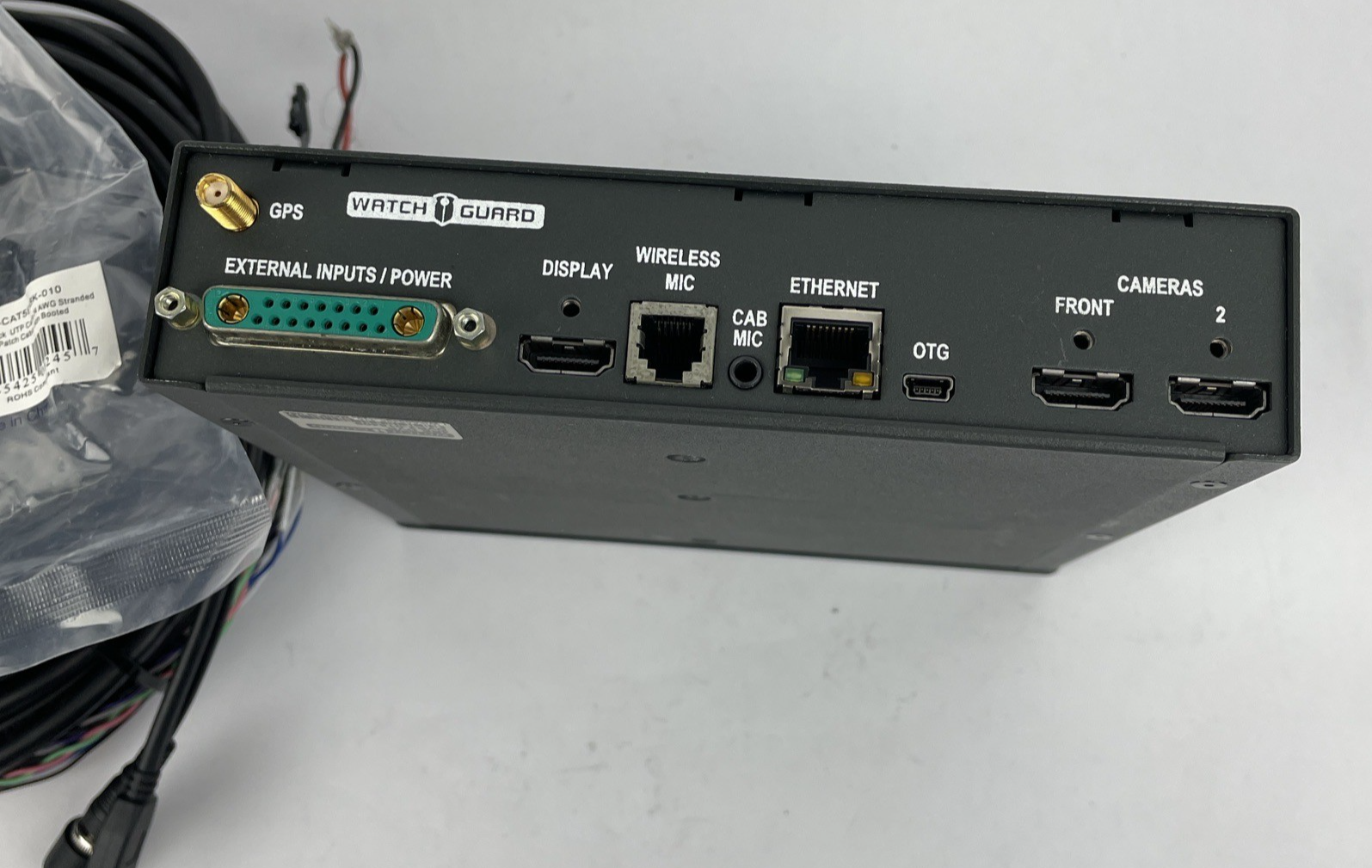 WatchGuard WGA00480-605 4RE DVR Video Management w Cords - Locked No Key