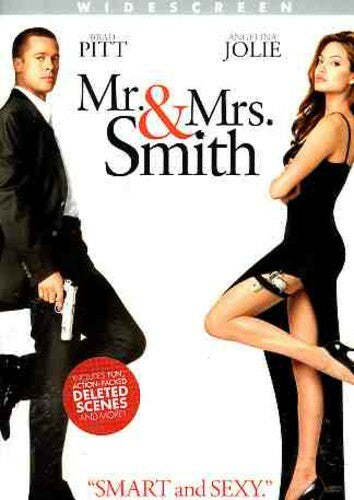 Me & Mrs Smith (DVD) widescreen Angelina Jolie Brad Pit - Mint Condition