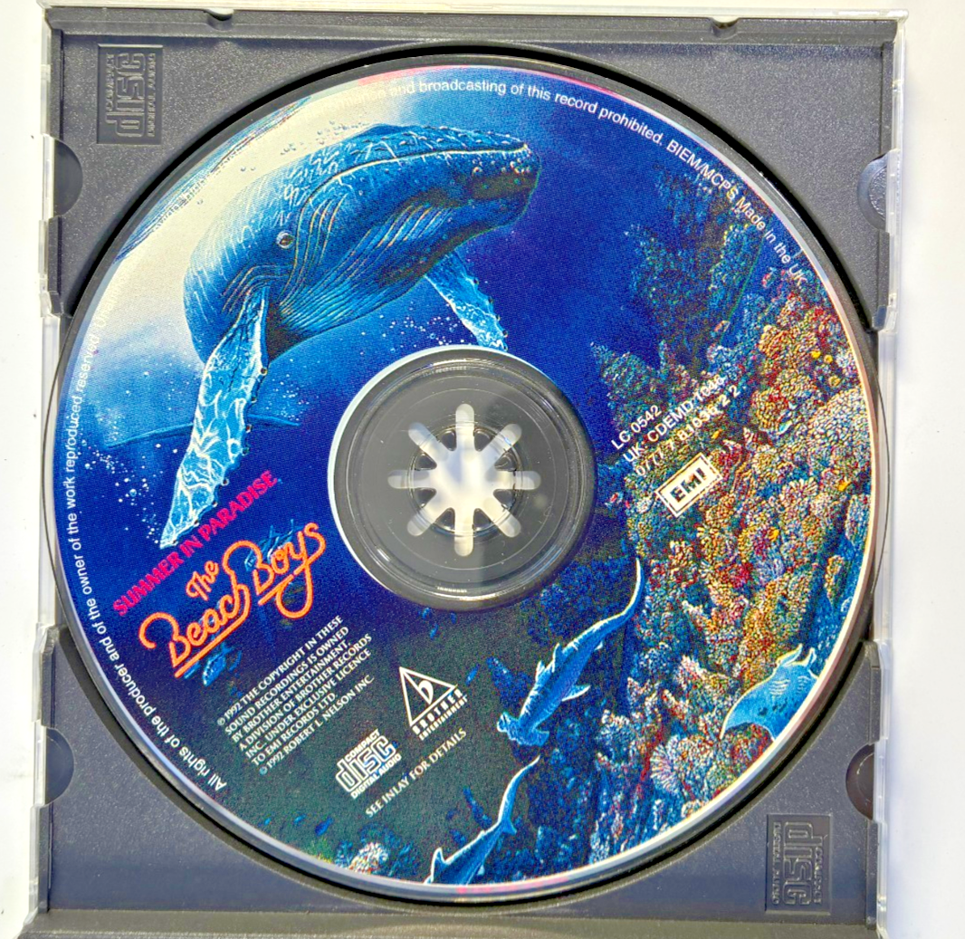 The Beach Boys - Summer in Paradise - CD (Brother Records 1992) Album