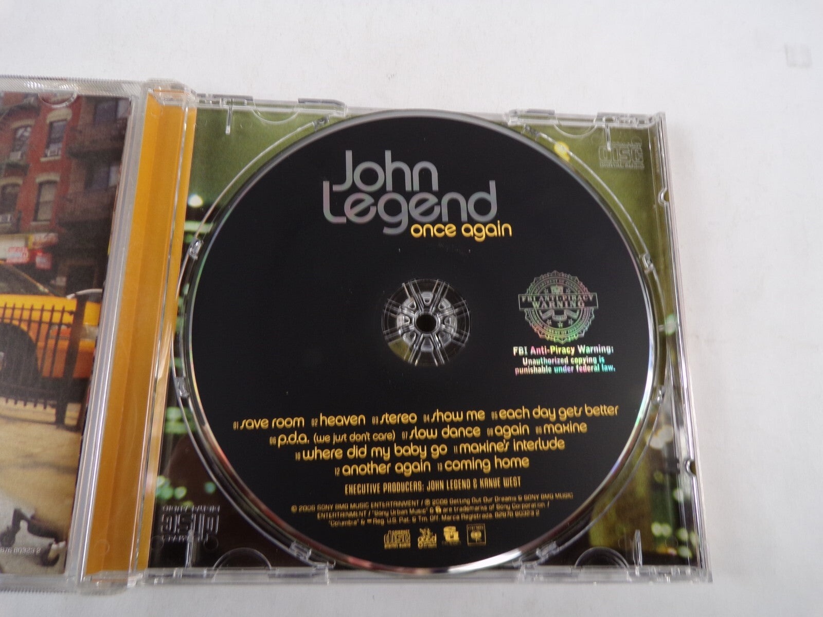 John Legend Once Again Save Room Heaven Stereo Show Me Again Maxine CD#57