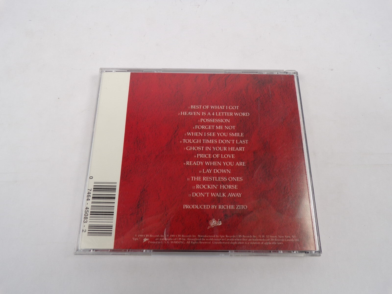 Bad English Best Of What I Got Heaven Is A 4 Letter Word Possession Forget CD#25