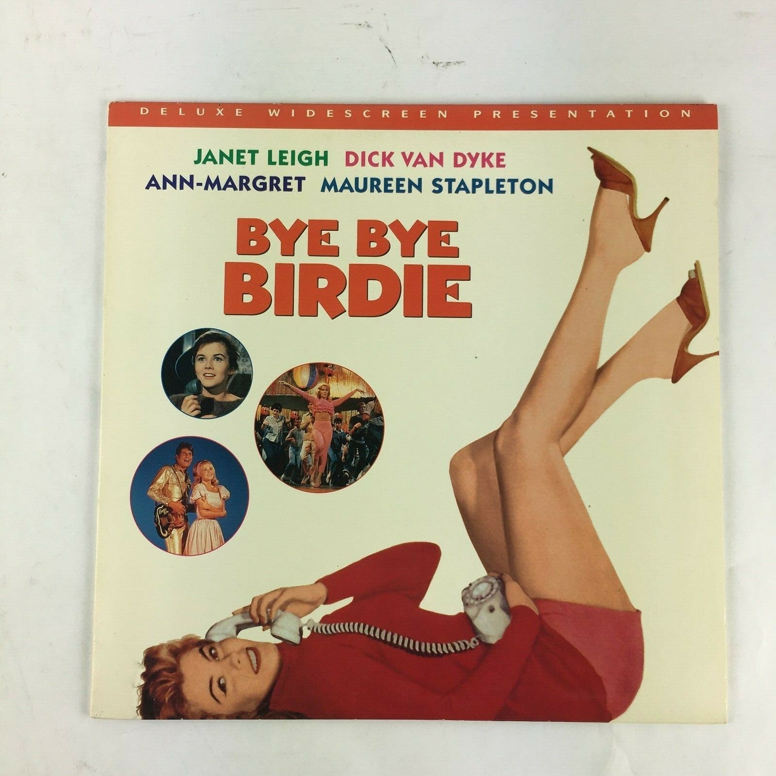 LaserDisc Bye Bye Birdie Janet Leigh Dick Van Dyke Ann Margret Maureen Stapleton