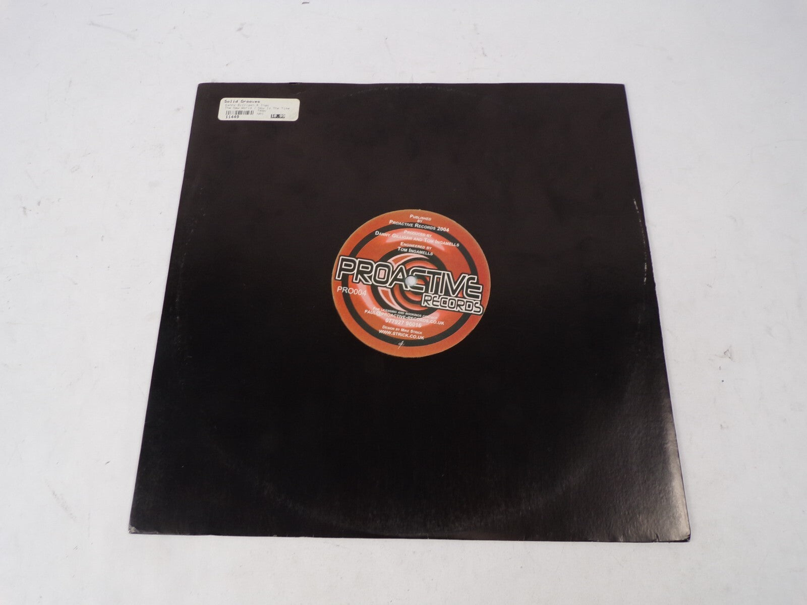 Proactive Records The New World Now Is The Time Vinyl Record