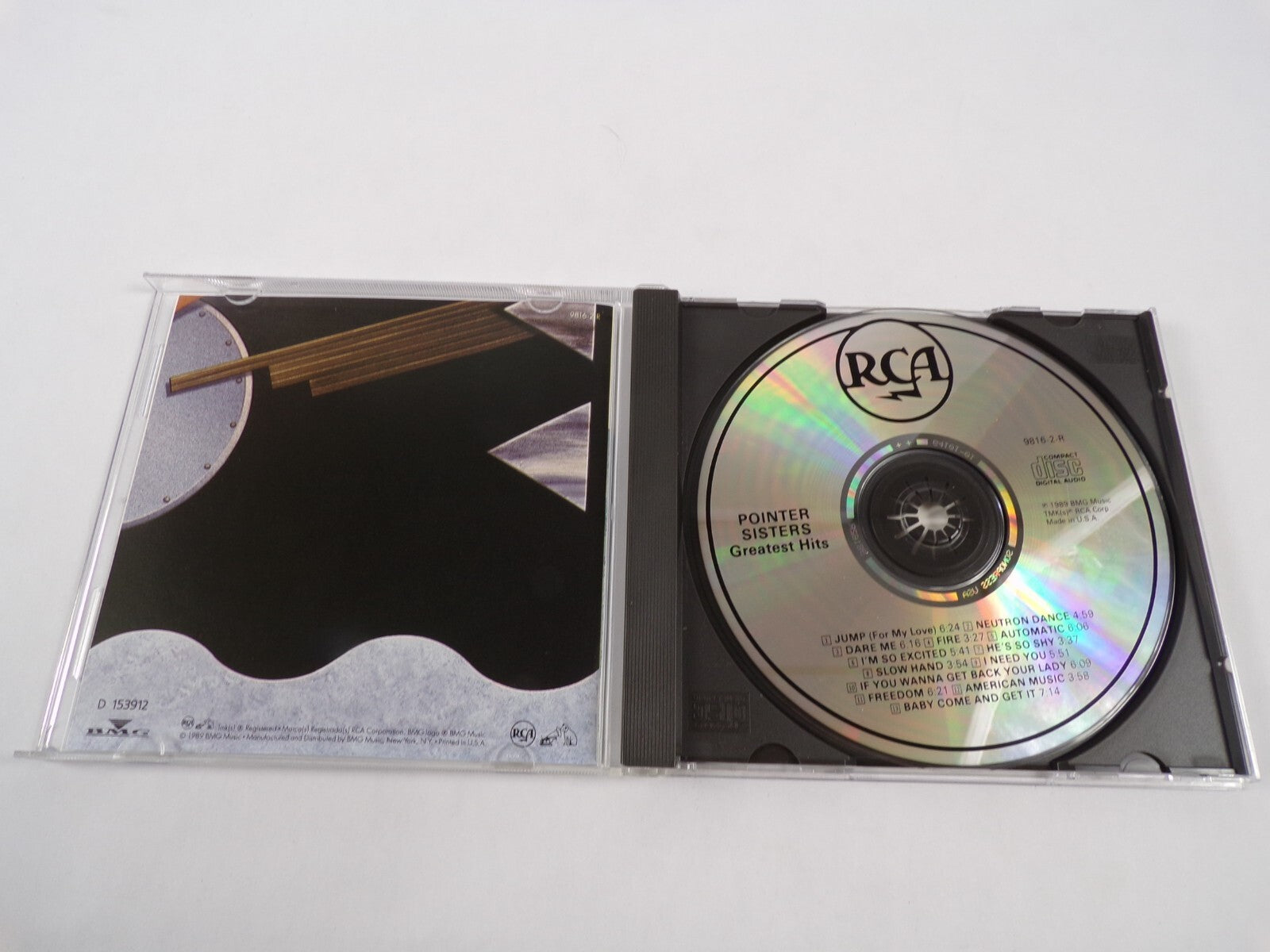 Pointer Sisters Greatest Hits Fire Automatic Im So Excited He's So Shy CD#47