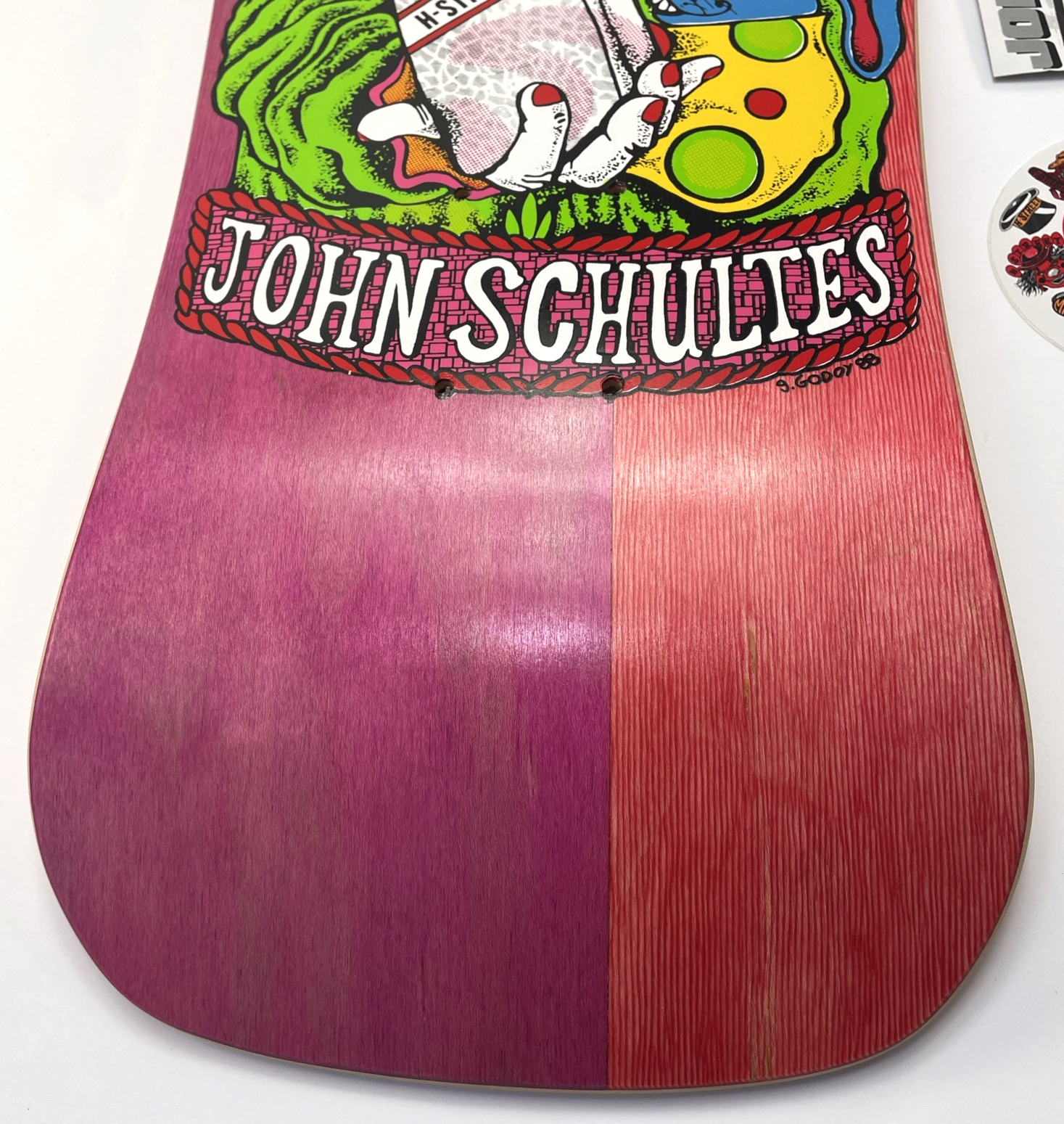 John Schultes A Series Clown H-Street Skateboard Deck Limited Edition #17 of 136