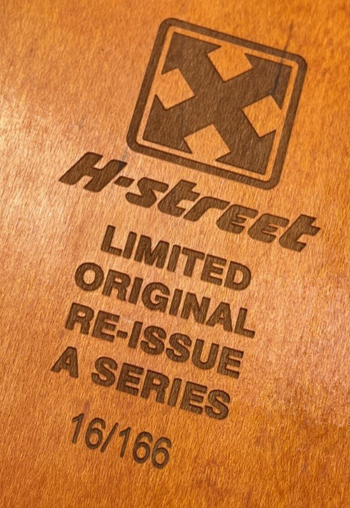 RON ALLEN "INSANE" RE-Issue Deck H-Street Skateboards Watson Laminates 16 / 166