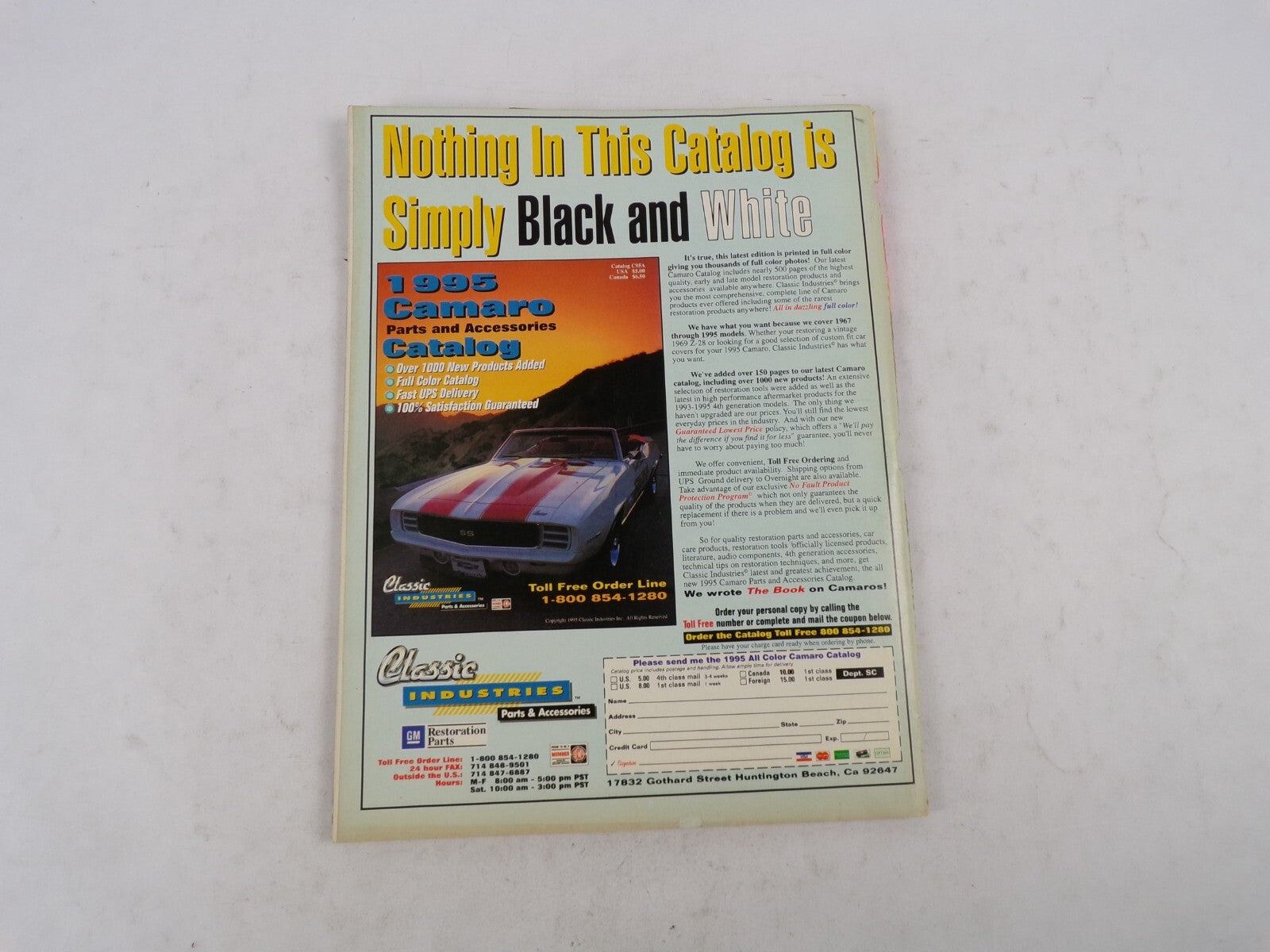 July 1996 Super Chevy Special ''Back To Basics'' Issue! Summer Shortcuts Cooling