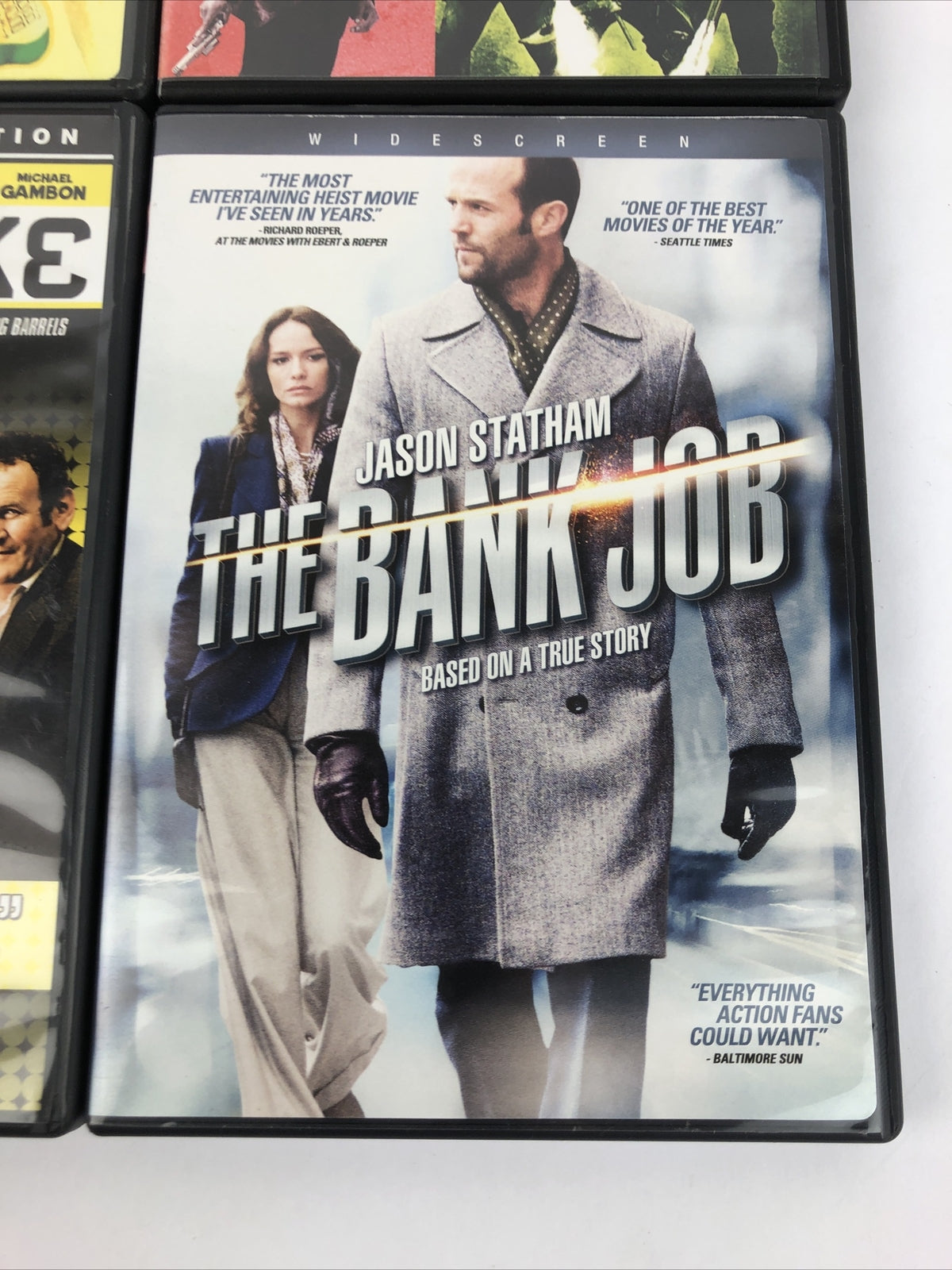 4 x Awesome Action Movies Smokin Aces, Layer Cake, The Bank Job, The Italian Job