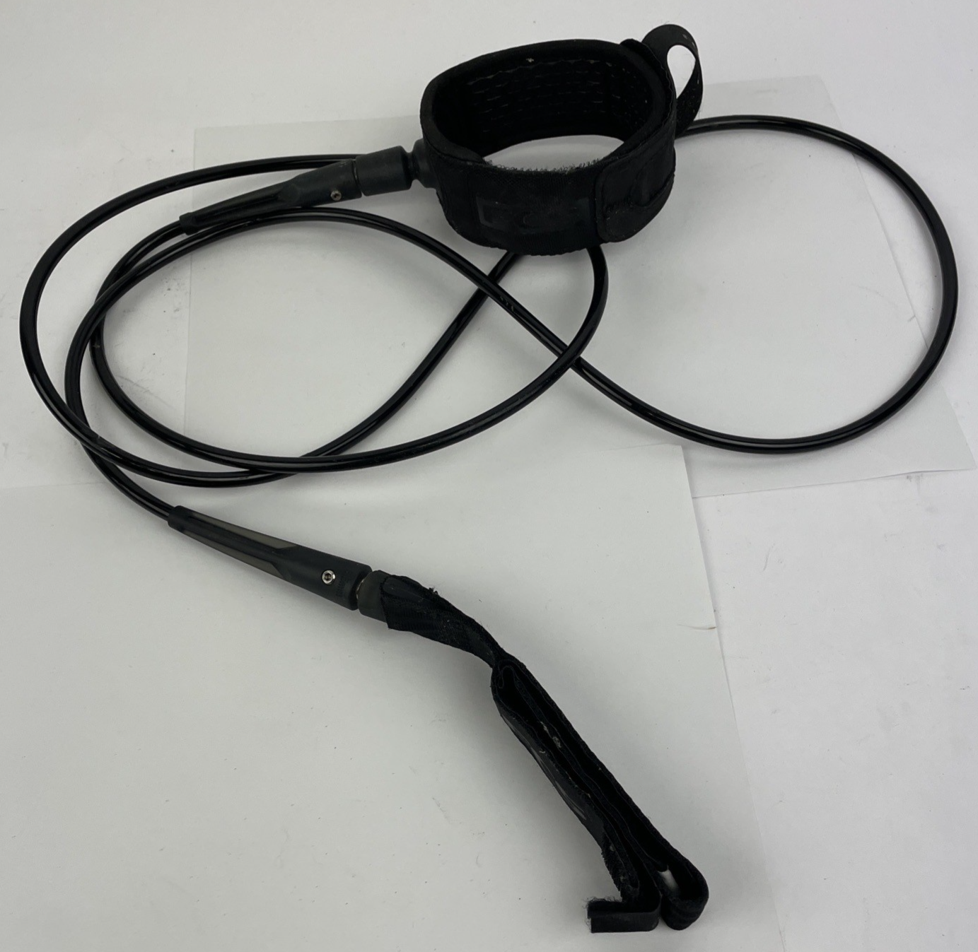 Surf leash lot 4 Creature FCS Black Bear 5ft 6ft surfboard leashes