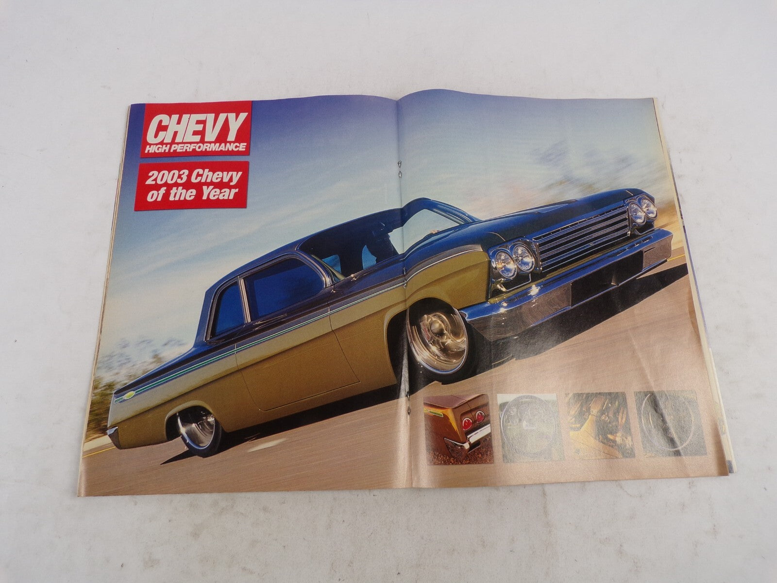 December 2003 Chevy High Performance Absolute Power! Inside: Chevy Of The Year