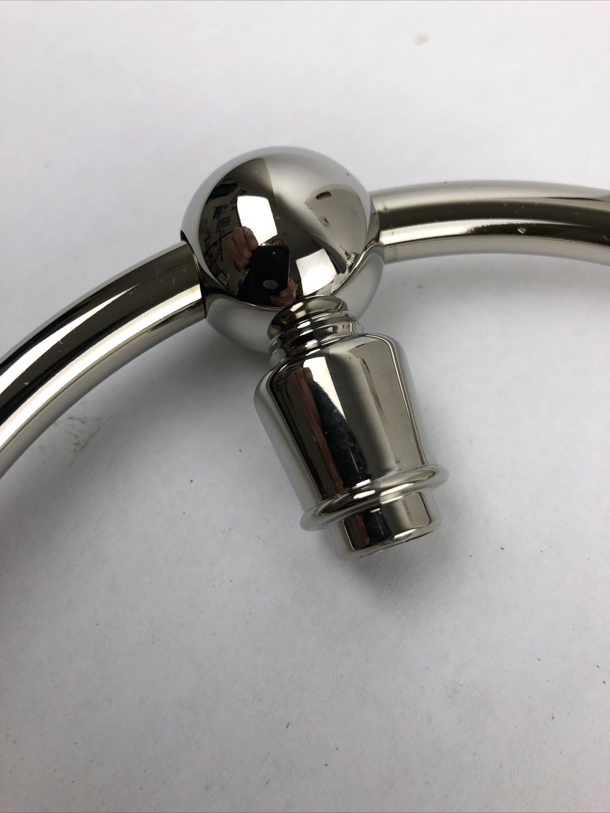 California Faucets 50-TR-PN Bathroom Towel Ring in Polished Nickel * Beautiful 