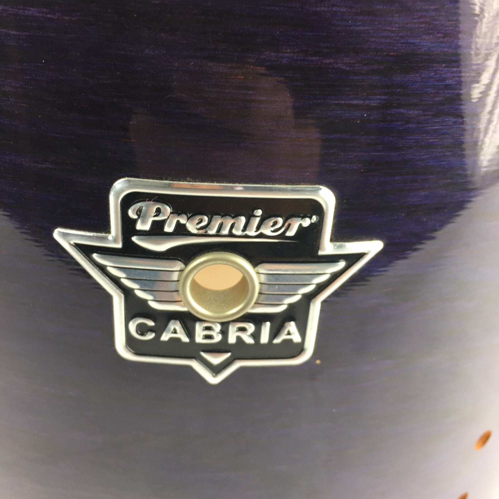 Premier Cabria Birch 12” X 9” Tom Drum Purple Violet stain